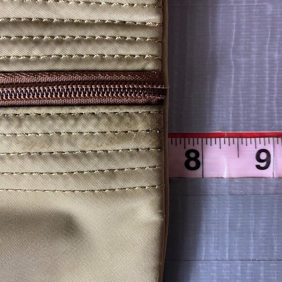 Dooney & Bourke North South Tan Shoulder Bag Style #10389393 8" x 7.5" - Picture 11 of 13